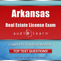 Arkansas Real Estate License Exam AudioLearn - Complete Audio Review for the Real Estate License Examination in Arkansas! - Audible Audiobook