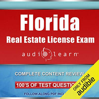 Florida Real Estate License Exam AudioLearn: Complete Audio Review for the Real Estate License Examination in Florida! - Audible Audiobook