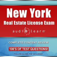 New York Real Estate License Exam AudioLearn: Complete Audio Review for the Real Estate License Examination in New York! - Audible Audiobook