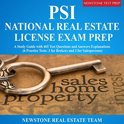 PSI National Real Estate License Exam Prep - Audible Audiobook