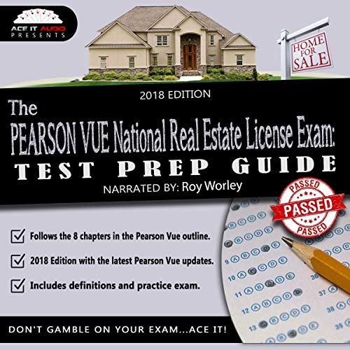 The PEARSON VUE National Real Estate License Exam: Test Prep Guide (2018 Edition) - Audible Audiobook